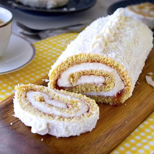 Fitness celozrnná piškotová roláda krok za krokem - zdravý recept