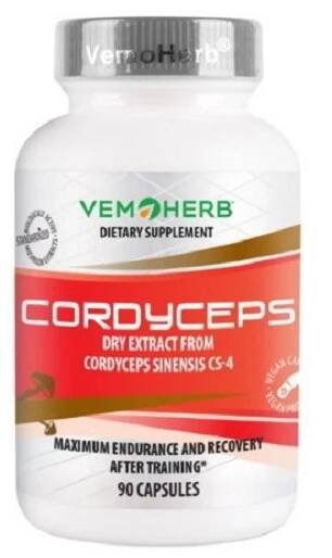 VemoHerb Cordyceps CS-4 - 90 kapslí