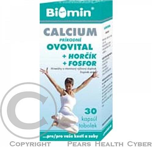 Biomin Calcium Ovovital + Horčík + Fosfor 30tbl cena od 137 Kč | Pricemania