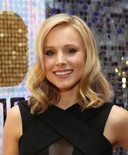 Kristen Bell In Black Wallpaper