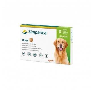 Simparica 80 mg - žuvacie tablety pre psy