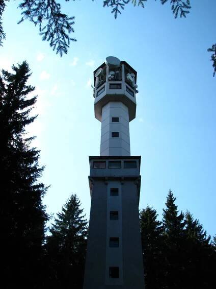 Klostermannova rozhledna u Javorníku - S kočárkem na hory