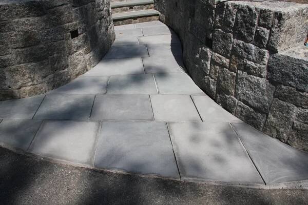  BLUE-GREY, THERMAL BLUESTONE, RECTANGULAR CUT 