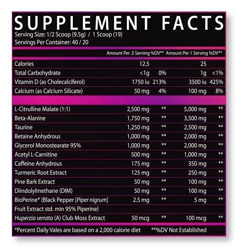Boneafide Preworkout