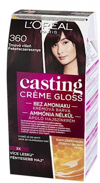 L'ORÉAL PARIS Casting Creme Gloss 360 Tmavá višeň