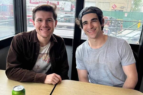 Robert Capron and Zachary Gordon in 2024