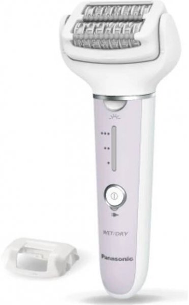 Panasonic ES-EY30 epilátor, 2 nástavce (dvojité disky so 60 pinzetami, flexibilná široká hlava, wet & dry, linka bikin), fialová - Značkový obchod Panasonic