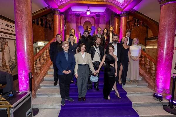 Premiéra třetí řady seriálu v kině Lucerna, Praha 6. května 2024 - Filip Rajmont, Karel Šimek, Jana Stryková, Karolína Vágnerová, Anna Fialová, Matěj Chlupáček, Ondřej Gregor Brzobohatý, Richard Krajčo, Maja Hamplová, Matěj Podzimek, Michal Samir, Patricie Solaříková, Daniel Kadlec, Zuzana Zlatohlávková - Iveta - Série 3 - Z akcí