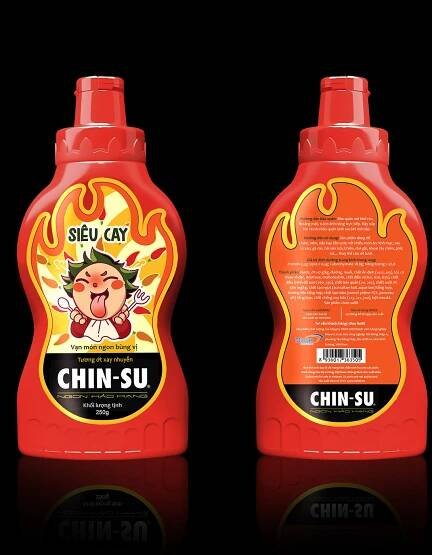 RE-DESIGN CHINSU CHILI SAUCE'S LABEL :: Behance