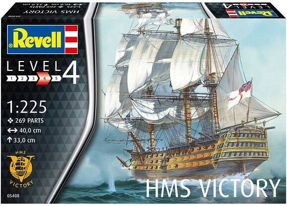 Revell Plastic ModelKit loď H.M.S. Victory 1 : 225