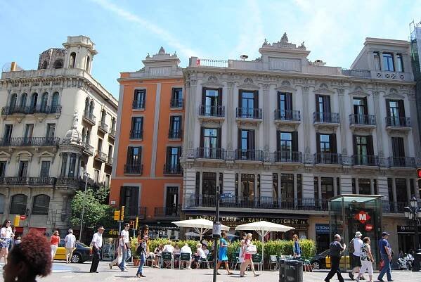 Hotel Ramblas Internacional Barcelona Exteriér fotografie