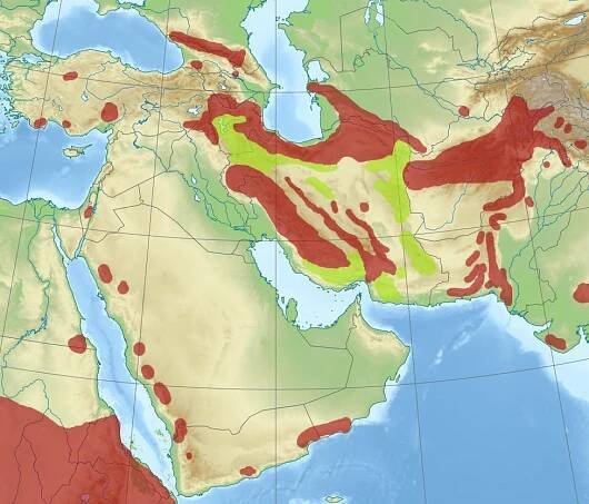 Soubor:Middle east leopard range.jpg – Wikipedie