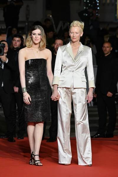 Tilda Swinton and Honor Swinton Byrne