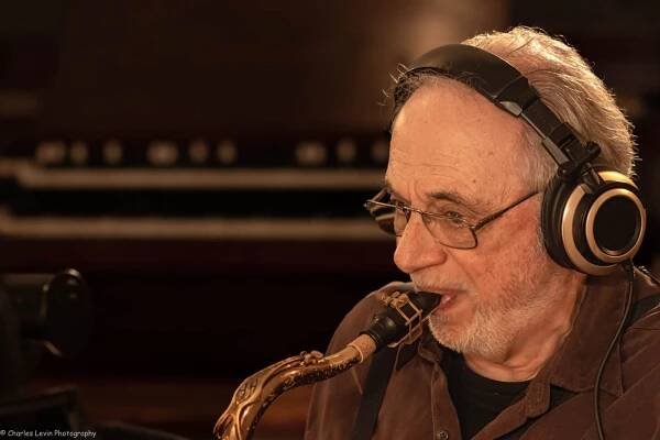 Pat La Barbera - John La Barbera Big Band Session Photo by Charles Levin