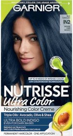 Garnier Nutrisse Ultra Color Nourishing Hair Color Creme in2 Intense Pure Indigo