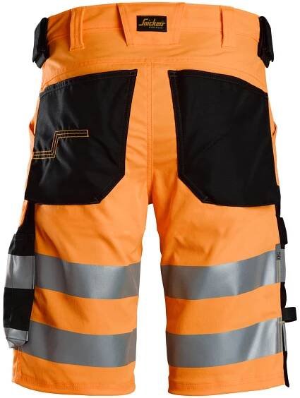 Pracovní kraťasy Stretch reflexní tř. 1 oranžové