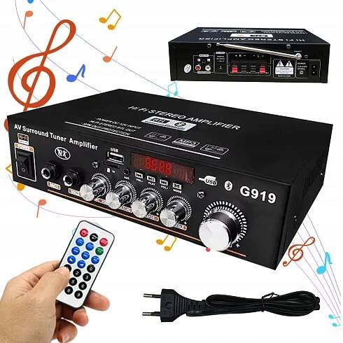 5.0 BLUETOOTH ZESILOVAČ PRO DOMÁCÍ POUŽITÍ DOMÁCÍ KINO KARAOKE S DÁLKOVÝM OVLÁDÁNÍM