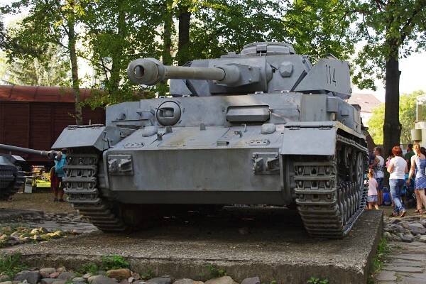Pz IV Ausf. J v Muzeu Slovenského národního povstání v Banské Bystrici