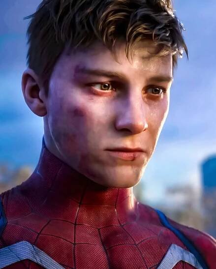 Peter Parker in Marvel's Spider-Man 2 game