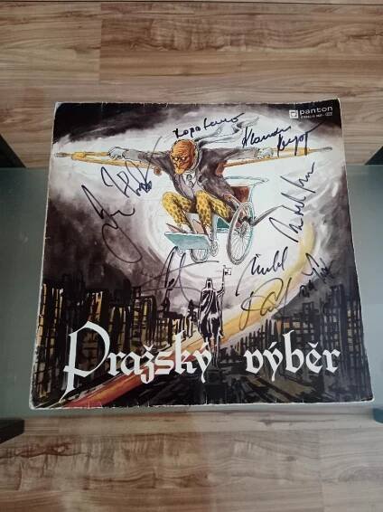 LP  Pražský  Výběr  - autogramy - LP / Vinylové desky