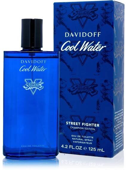Toaletní voda DAVIDOFF Cool Water Street Fighter Champion Summer Edition for Him EdT 125 ml