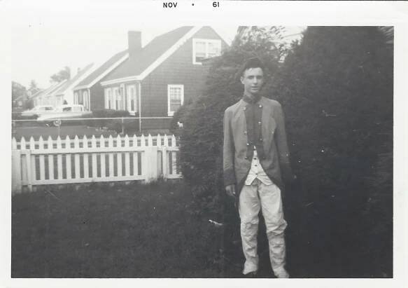 14-year-old Bob in a costume