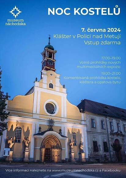Noc kostelů 2024 » Muzeum Náchodska