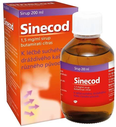 SINECOD POR 1,5MG/ML SIR 200ML