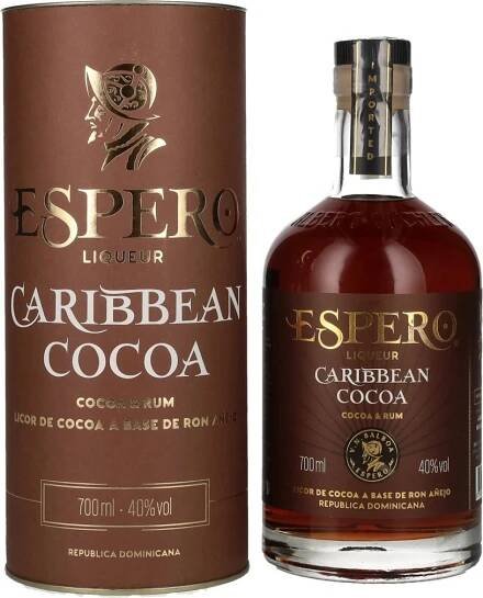Espero Cocoa & Rum 40% 0,7 l (tuba)