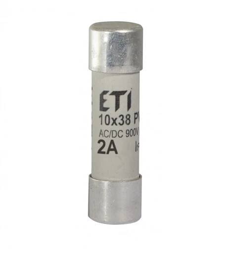 ETI 002625027 Pojistka válcová CH 10x38 gR 2A/900V | Elektro Viola