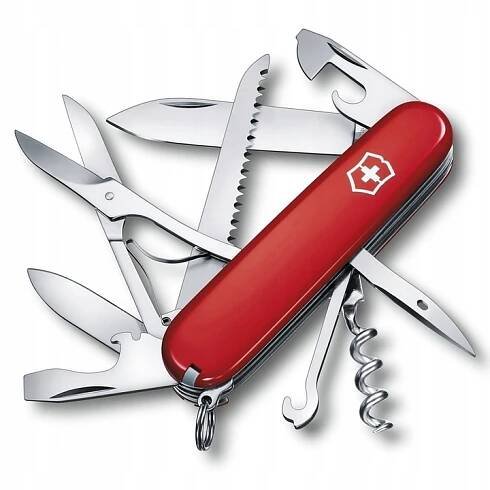 VICTORINOX - Nůž Huntsman - červený