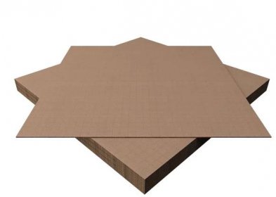 cardboard sheets for making different size shipping box