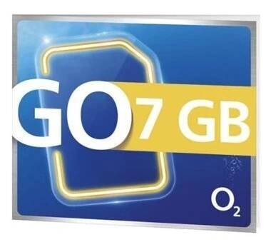 O2 Předplacená karta GO 7GB DAT - SIMO2NAPLNO7GB