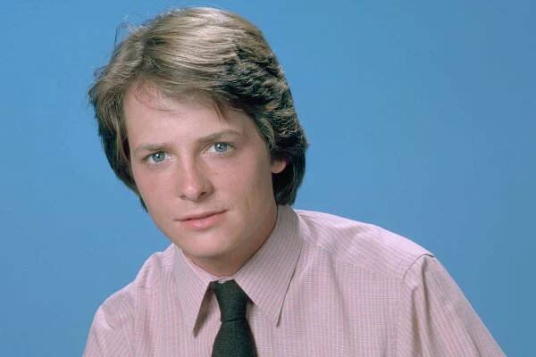 Michael J. Fox as Alex P. Keaton on 'Family Ties'