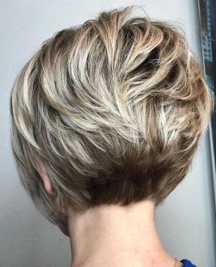50 Enticing Stacked Haircuts to Wear in 2025 | Stacked haircuts, Short hairstyles for thick hair, Stacked hair