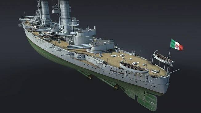 [DEVBLOG] Andrea Doria: Středomořský dreadnought - Novinky - War Thunder