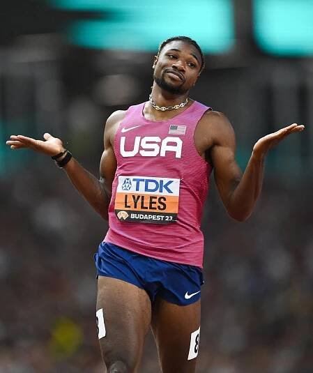 World Athletics Rankings - Ready for Zurich Diamond League --- Noah Lyles in the men's semi-finals at the Budapest 23 World Athletics Championships - Monaco Diamond League