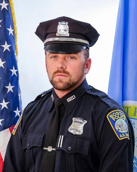 John O'Keefe, seen in this undated photo, was an officer for the Boston Police Department, when he died in January 2022.