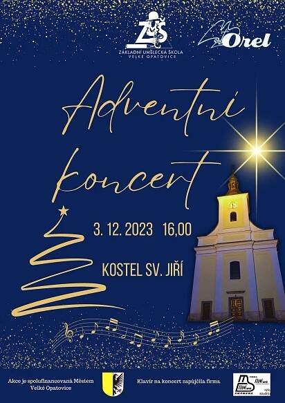 Adventní koncert | ZUŠ Velké Opatovice