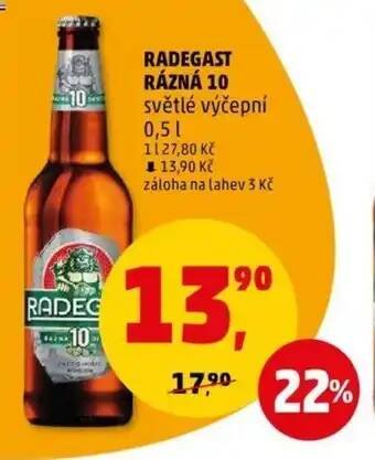 Penny Market RADEGAST RÁZNÁ 10 0.5L nabídka
