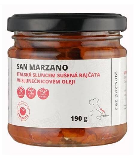 Nakládaná sušená rajčata - Nakládaná sušená rajčata - pomodoro moravia s.r.o.