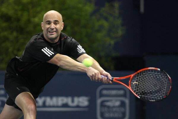 Los,Angeles,,Ca.,-,July,24:,Andre,Agassi,(pictured),And