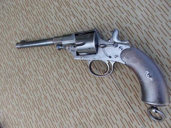 Německý Reichsrevolver DREYSE V cal.44 CF M.1879 TOP!! TOP!!