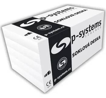 Tepelná izolace Polystyren P-SYSTEMS EPS Soklová deska SOKL EPS 220 tl. 50mm