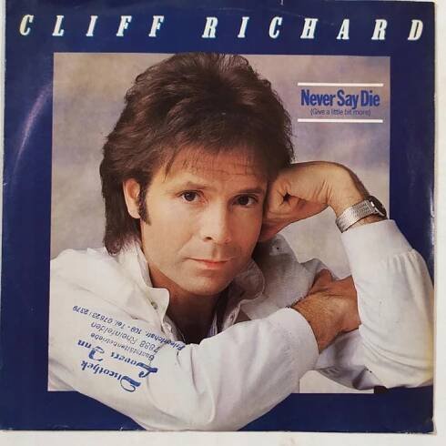 Cliff Richard- Never Say Die - SP 7'' -- 323