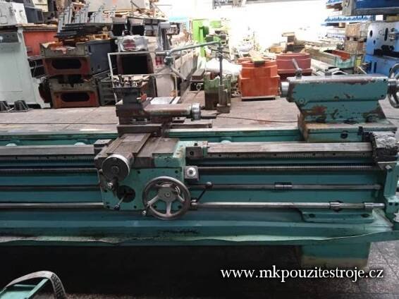 Soustruh - SN 55 B/4000 - MK použité stroje s.r.o. 
