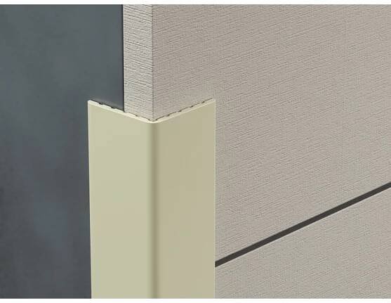 Roh ochranný PVC bílý 22x22mm/2m