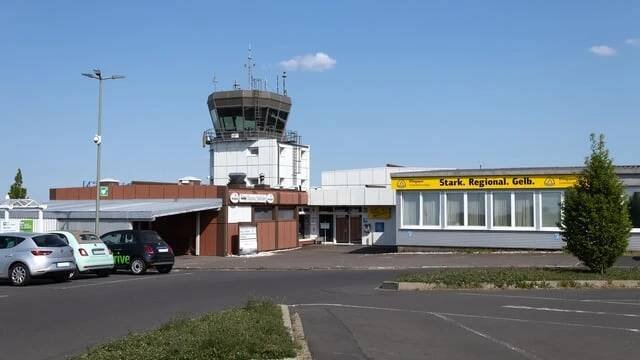 View of Siegen Siegerland Airport
