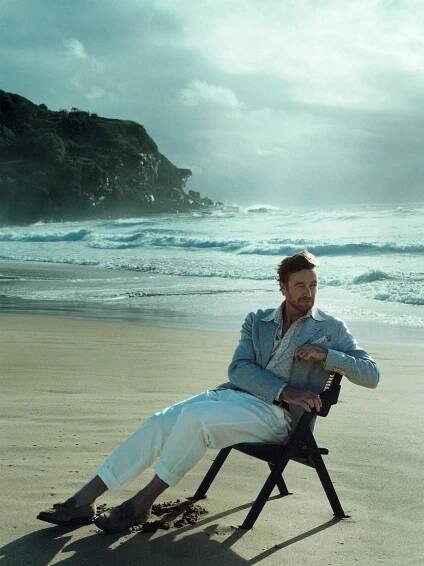 Simon Baker for Esquire Australia. Photography: Georges Antoni