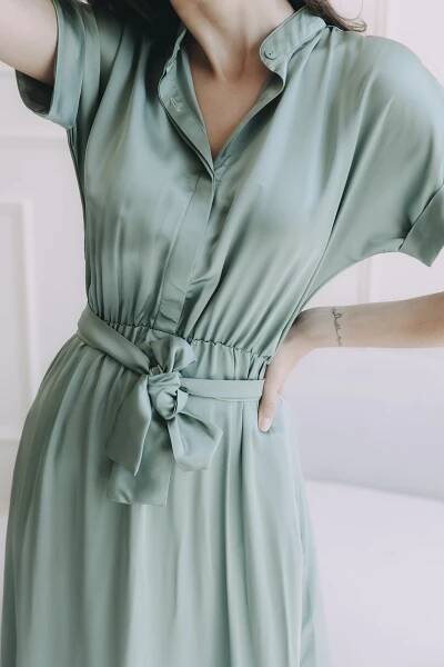 Šaty Yenge Silky Eco Mint | Buga